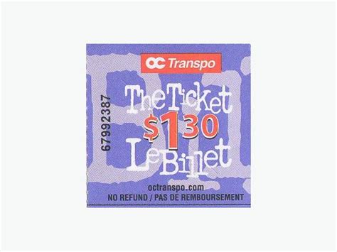 OC Transpo tickets